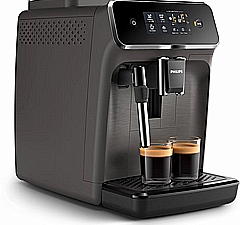 ‏מכונת אספרסו Philips EP2224/10 פיליפס צבע אפור כולל 3 קילו קפה מתנה