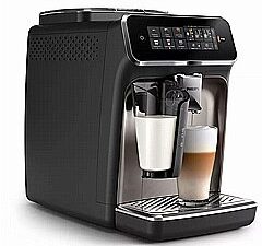 מכונת קפה אוטומטיות 6 סוגי משקאות PHILIPS 3300 LatteGo EP3347/90 כולל 3 קילו קפהמתנה לבחירה